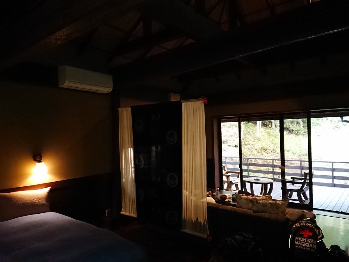 kamesekiryu's tweet photo. 黒川温泉、和らく
各部屋に温泉付き！ https://t.co/6o99vpHY6P