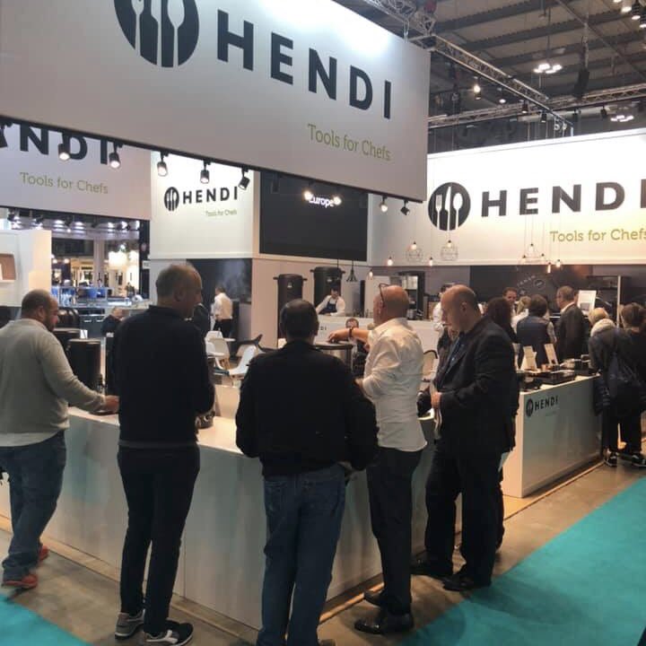 HendiUK's tweet photo. Day three of @HostMilano and we’re looking forward to another day with our colleagues from across the Hendi Group. Visiting the show? - We would love to welcome you to the #Hendi stand and show you what’s new in the world of #toolsforchefs (Hall 3 / N43 & P42). https://t.co/IO26BgFW3b