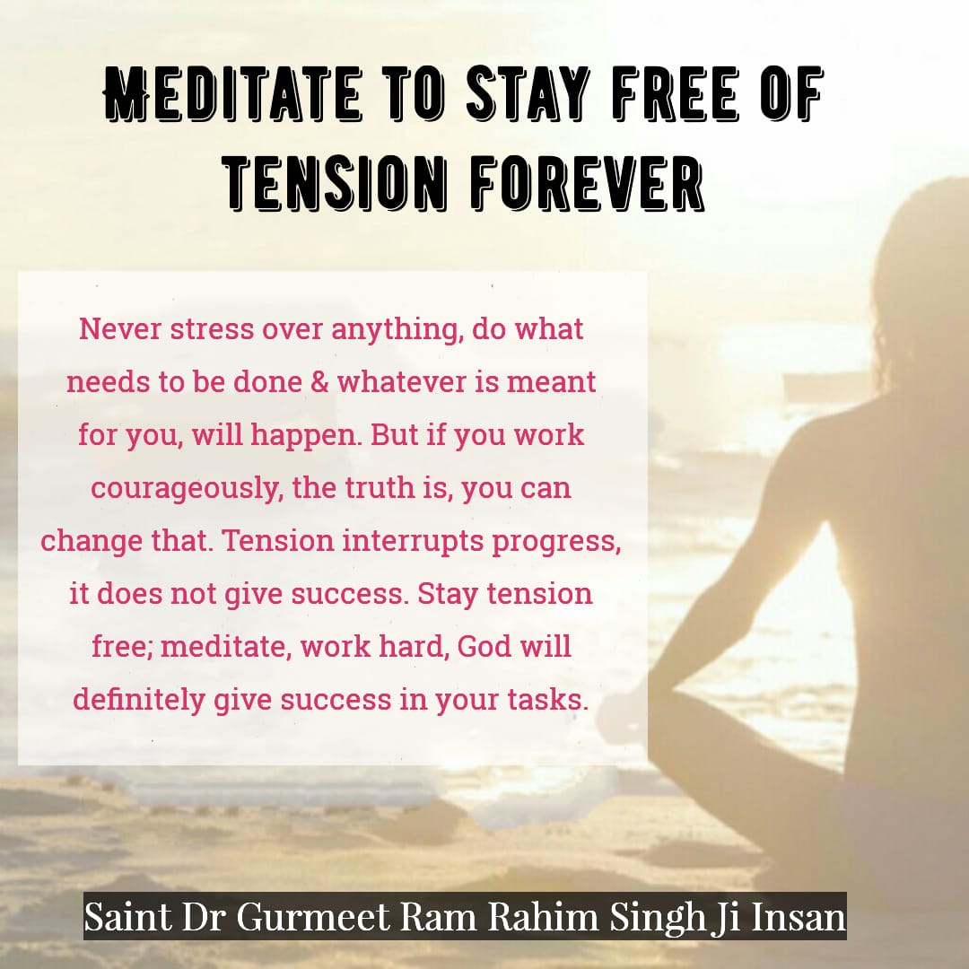 PoojaIn51401662's tweet photo. #HowToBeatStress
#saint gurmeet ram Rahim Singh ji insan https://t.co/kCC28j208y