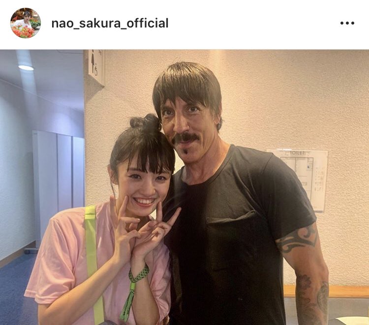 Oh 兄さん Telm Shlchi A Twitter レッチリのアンソニーと咲良菜緒 Team Shachi との2ショット ハピクロ T Co Betpt5umzi