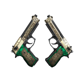 precinhosdocsgo's tweet photo. Dual Berettas(StatTrak™) | Royal Consorts  - Desespero é o preço que se paga pela skin desejada:  Minimal Wear: R$5,51,  Factory New: R$24,80,  Well-Worn: R$3,66,  Battle-Scarred: R$3,50,  Field-Tested: R$3,33. #csgo https://t.co/rSiUpGTwac