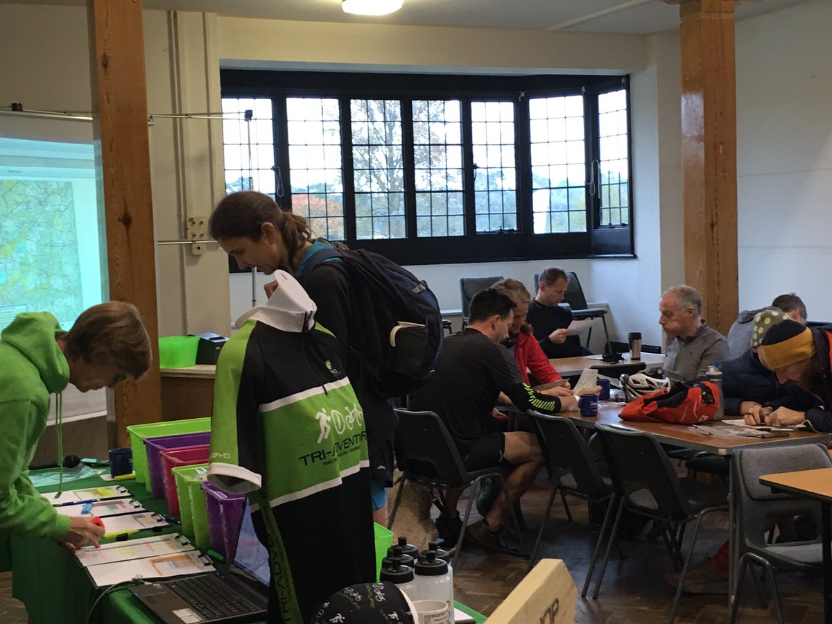 We are back! First race of the autumn / winter season here at Tilford! #adventureracing #trail #MTBO