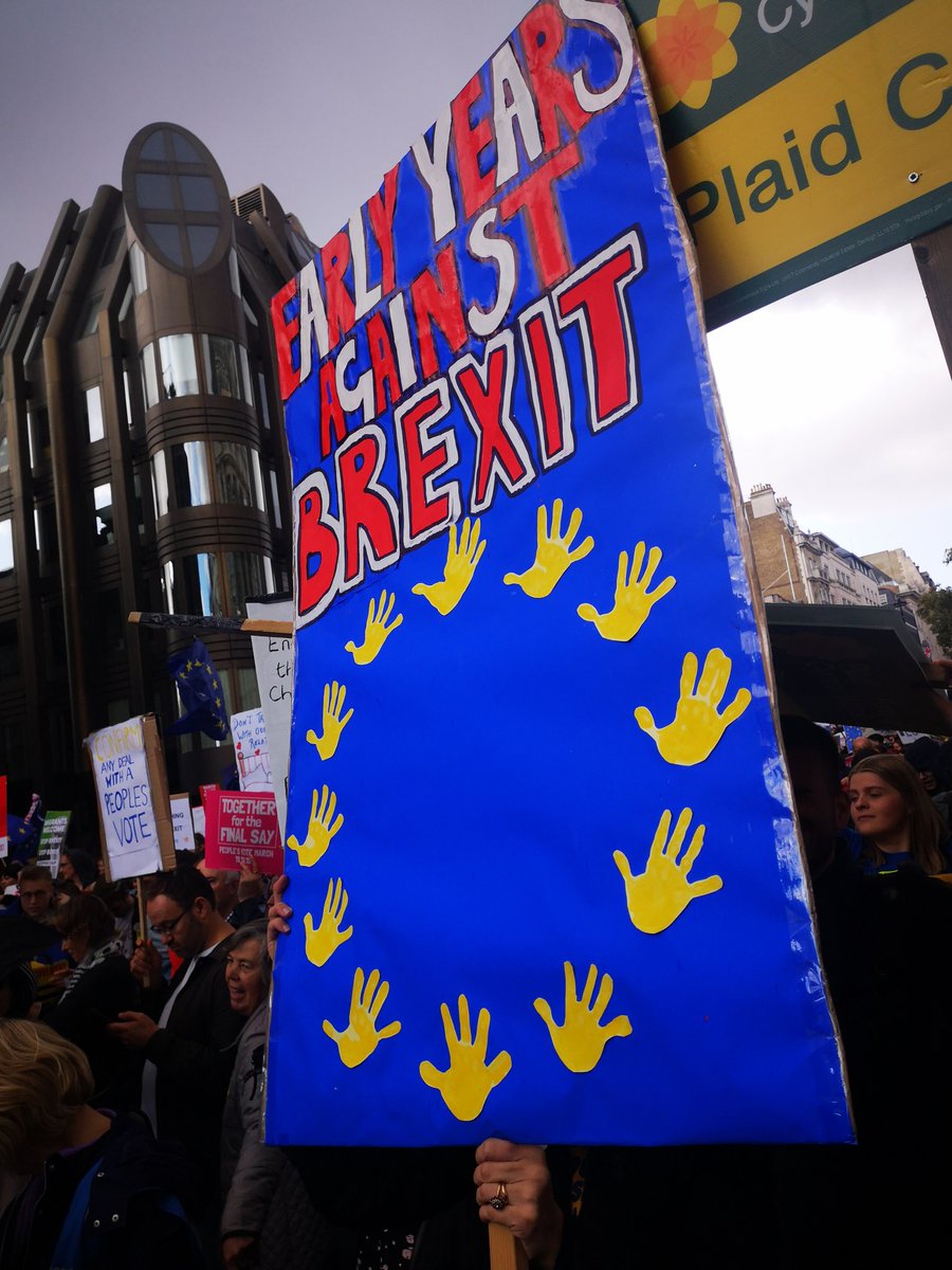 In London with 19.10.19 with <a href="/peoplesvote_uk/">Open Britain</a> &amp; <a href="/UndebPlaidCymru/">UNDEB</a> <a href="/BangorUni/">Bangor University</a> advocating for children's rights to their future and the right to have a voice in their future!
<a href="/AddysgBangorEdu/">Education Bangor Uni - Addysg Prifysgol Bangor</a>
<a href="/jenniferkerins8/">Jennifer Kerins</a> <a href="/amybabs87/">Amy Hughes</a>  <a href="/NHSuk/">NHS</a> <a href="/ChildrensRights/">Children's Rights</a>