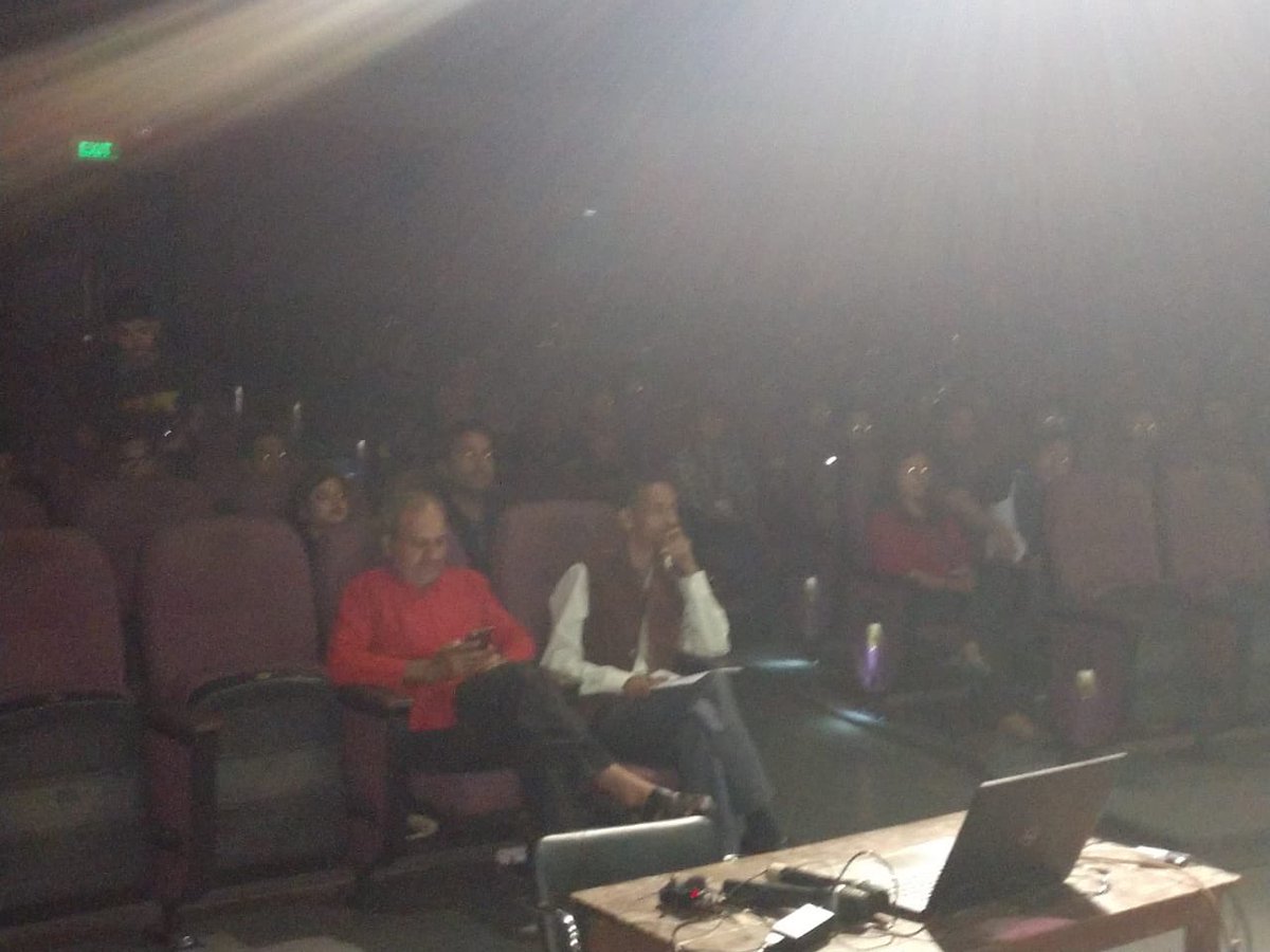Delivered lecture to  faculty,students at <a href="/iitbombay/">IIT Bombay</a> responded to their very inquisitive questions,very engaging Q&amp;A session with Our brightest students in such premier institute.We together build our country,make it stronger.As always happy experience speak at @IIT