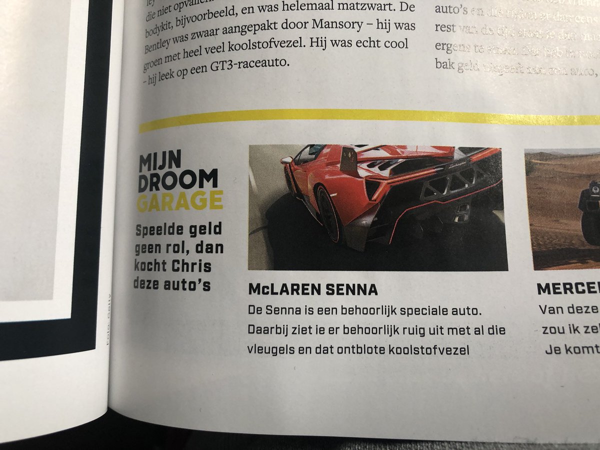 Hey <a href="/TopGearNL/">TopGear Nederland</a> ... stagiair opmaak een zware avond gehad? 😜 #DitIsGeenSenna