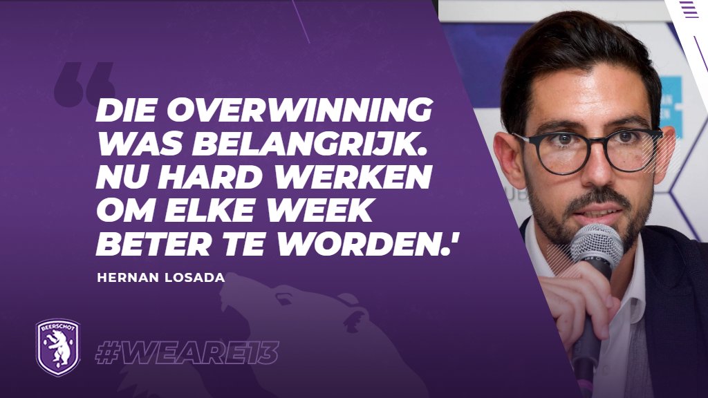 kbeerschotva's tweet photo. Beerschot hield Virton weg van de leidersplaats. Trainer Hernan Losada is blij met de 3 punten en heeft nog enkele weken om op te bouwen naar de start van de tweede periode.💪Lees zijn volledige reactie na de felbevochten zege: https://t.co/T4x4Ds1k2j
#beevir #weare13 #gohernan https://t.co/raif7MBs2w