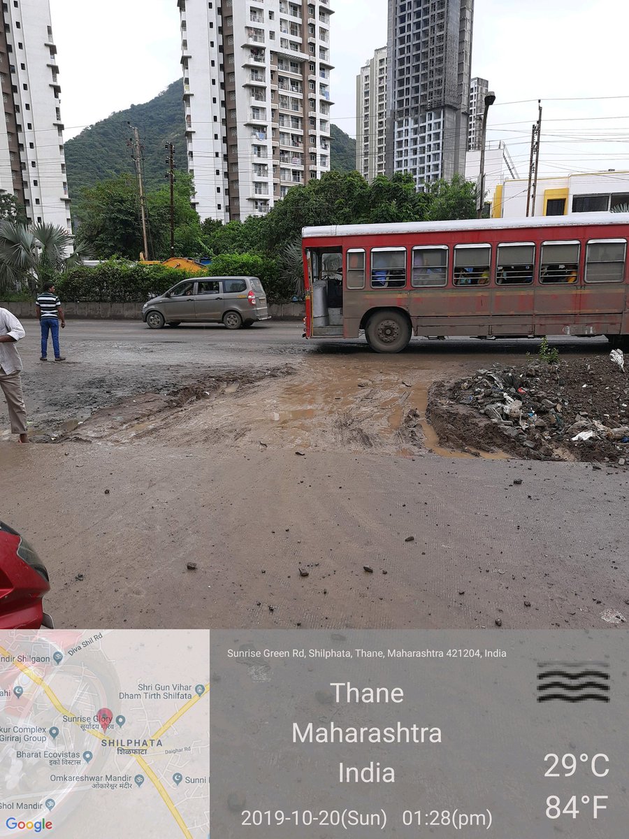 shilphata's tweet photo. @TMCaTweetAway 
@thanecv 
@SJaiswal_IAS 
More than 300 families passing such a horrible and dirty ways last 5 months, neither builder are reparing nor municipal corporations.we don't know where we complain. https://t.co/erFwaRzJ9B