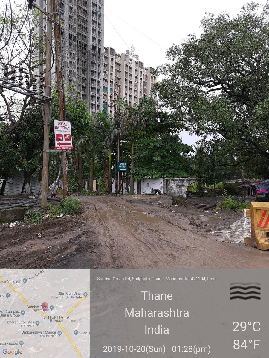 shilphata's tweet photo. @TMCaTweetAway 
@thanecv 
@SJaiswal_IAS 
More than 300 families passing such a horrible and dirty ways last 5 months, neither builder are reparing nor municipal corporations.we don't know where we complain. https://t.co/erFwaRzJ9B
