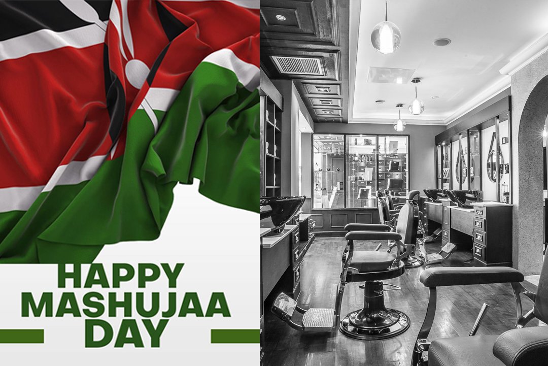 RefineryGroomin's tweet photo. Happy mashujaa day to all our esteemed customers.
Our heroes remind us every day that we are a nation of winners.
#Happymashujaaday #RefineryGrooming #getrefined #mensgrooming #Nairobibarbers #mensstylists #mashujaaday2019 https://t.co/kfnHRw1ZEN
