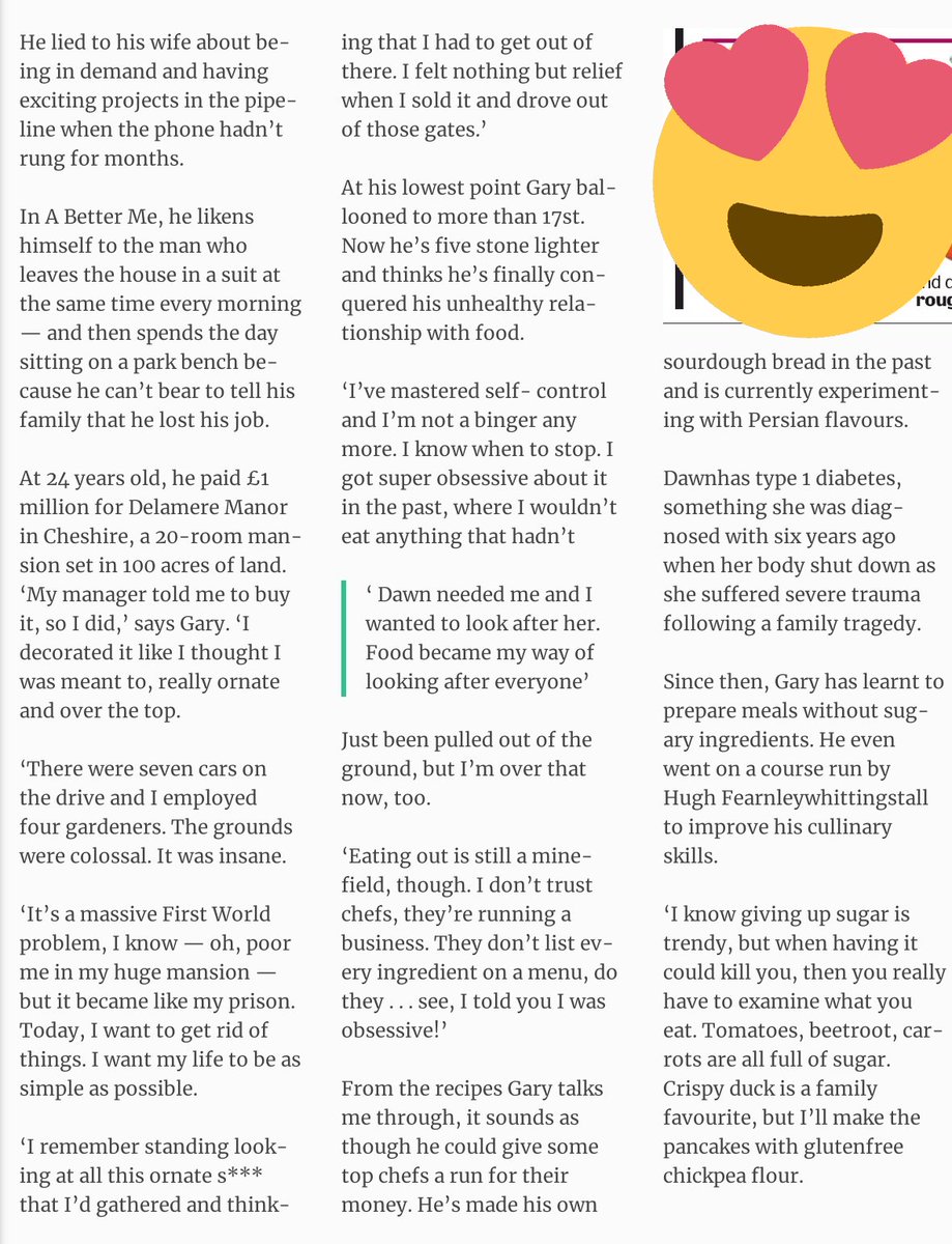Garyismyhero's tweet photo. 'My Marriage Secrets' #oldarticle #lastfebruary #flashback #throwback @GaryBarlow #Dawn #❤
https://t.co/N9IGG5TqNX https://t.co/LZ5tgaY5jS