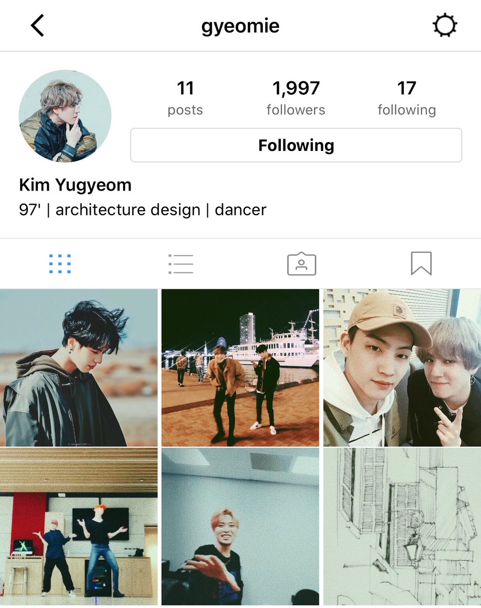 d) yg -- architecture design student- underground dancer- vitamin- has been using the app for a while, talking to 'bambam'