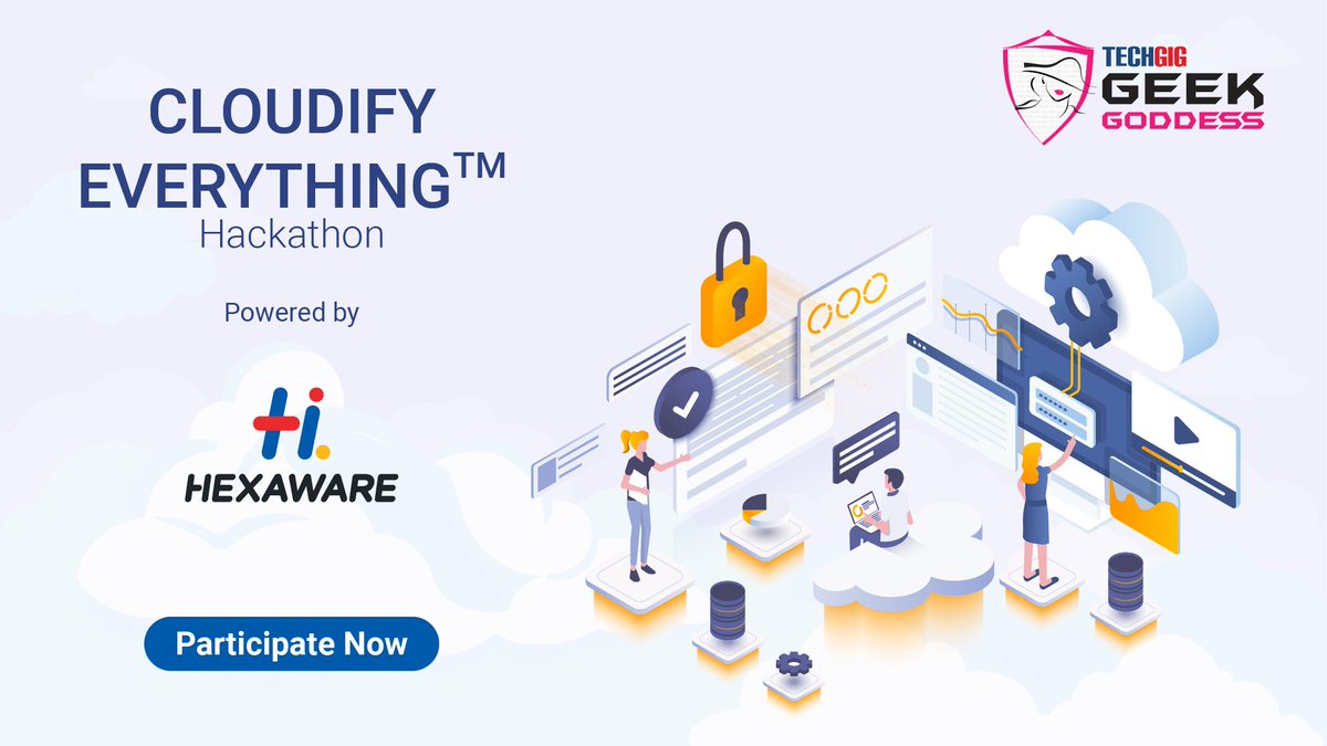 ETTechGig's tweet photo. Think it. Build it. Cloud it. Just one day left to participate for the Cloudify Hackathon by @HexawareGlobal Register Now: https://t.co/HQkACVNPaz

#TechGigGeekGoddess #TG3 #GirlcanCode #WomenofFuture #ML #DataScience #Cloud #hackathon #womenintechnology #code #GenderDiversity https://t.co/xMbQlQokXc