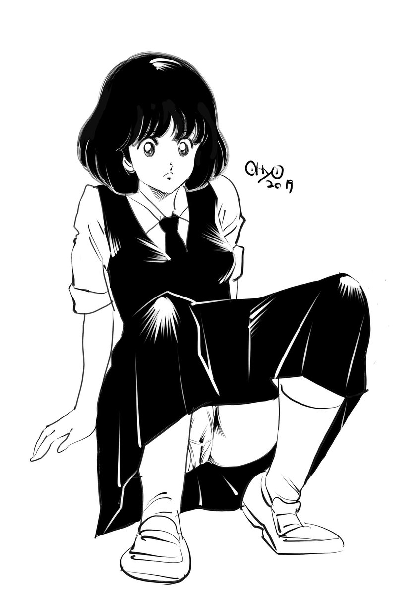 アニメ タッチ みなみちゃんセル画、原画つき