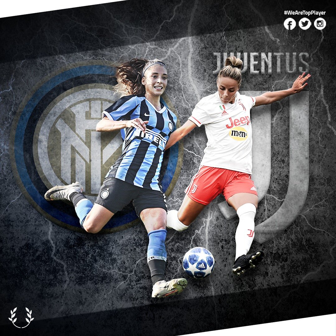 toplayercompany's tweet photo. Due ore a una partita impossibile da perdere💚. Il primo derby d'Italia nella storia del calcio femminile. Forza #TopPlayer, siamo in trepidante attesa 💣💪
#WeAreTopPlayer #Tpc #Juventus #SerieA #SerieAFemminile #campionato #Juve #Inter #interjuve #InterJuve https://t.co/N2fCoaxaQ2