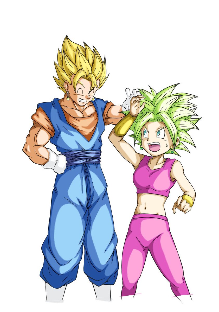 Dbz ベジット ケフラ ベ いやぁ うちのガキどもはフュージョン フュージョンってポタラ使う気がないみたいでよぉ だから ポタラどうし仲良くしようぜ ケ 知るかよ ってかいちいち背後から頭撫でようとすんじゃねぇ おちょくってんのか