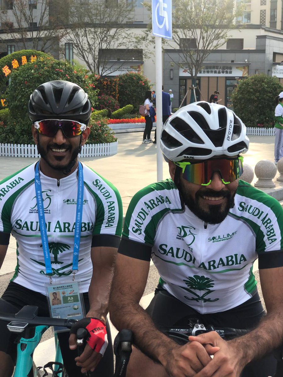 EFCyclist's tweet photo. صور لاعبي منتخب القوات المسلحة السعودية المشاركين في بطولة العالم العسكرية CISM 2019 https://t.co/PU5yrGF8Gi