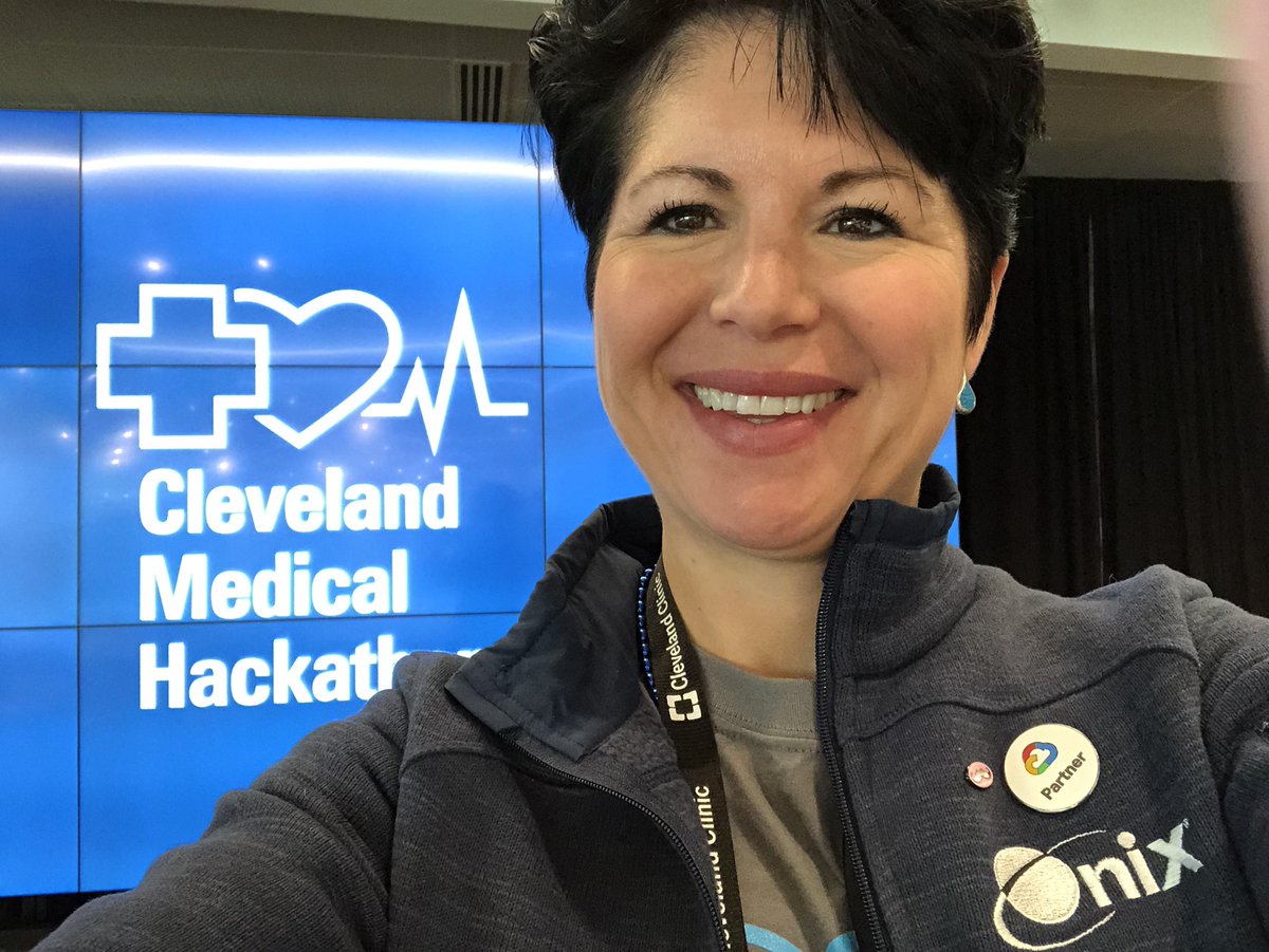 SunnieSouthern's tweet photo. Here we go!  5th Annual #Cleveland Medical Hackathon ##CLEMedHack There are some great teams this year! #LetsInnov8 for #Health! https://t.co/u4d7ZJ13Sz