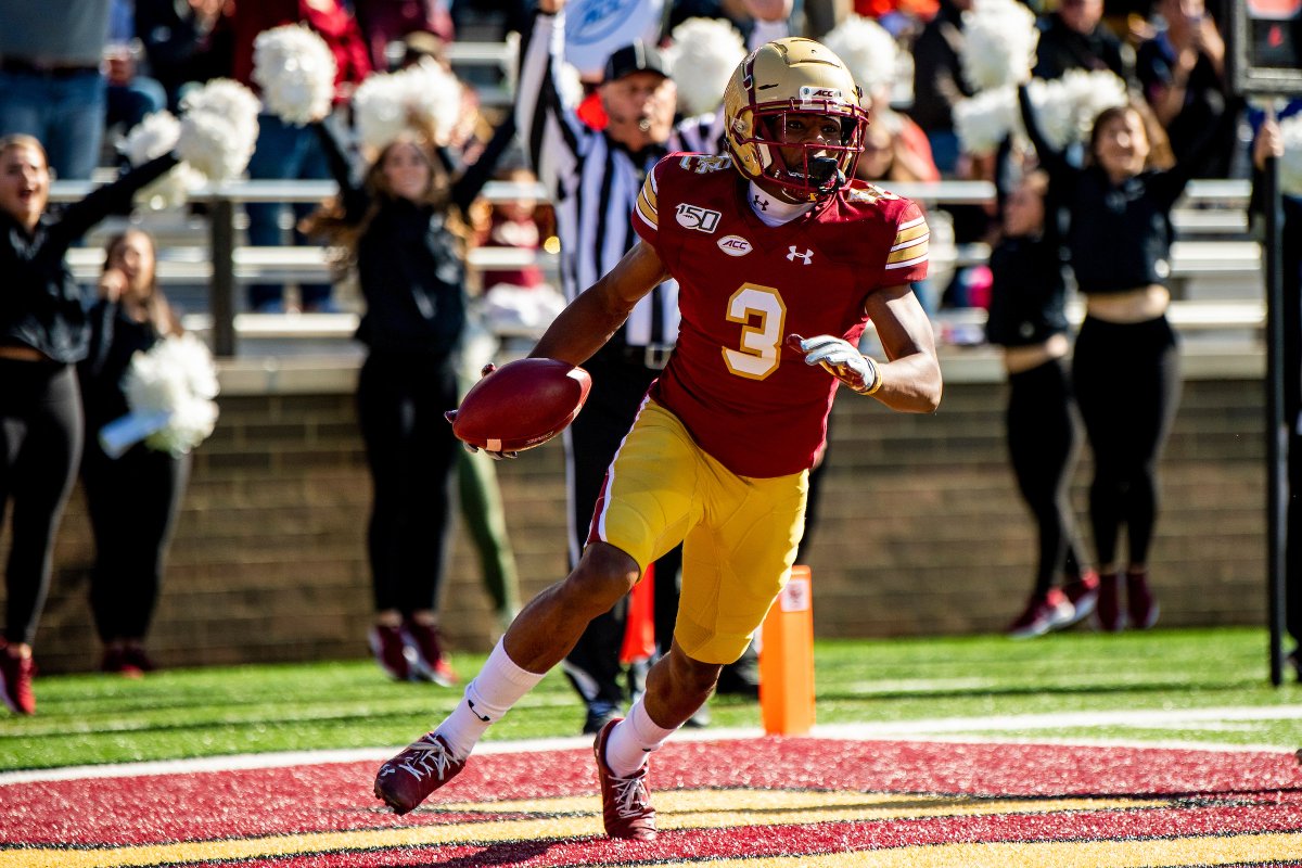 How about the performance of these two freshmen yesterday?

<a href="/JasonMaitre/">Jace</a> with his first career INT - a pick six - and five tackles and a PBU.

<a href="/ssillah9/">Shitta Sillah</a> with four tackles, 2.5 TFLs and his first career sack.

#WeAreBC