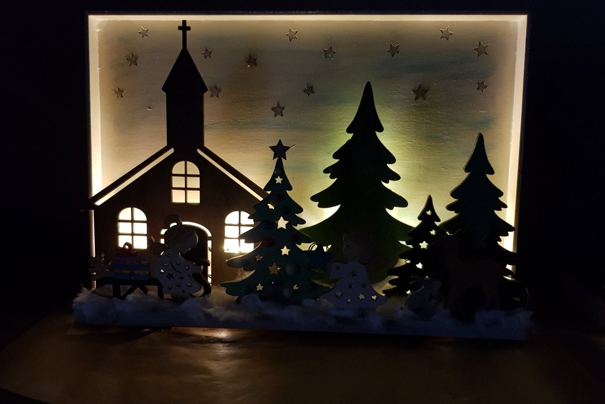 KirstensWorld's tweet photo. #DIY #Wood #Painting #Christmas 😉 https://t.co/SxDVXVHZ45