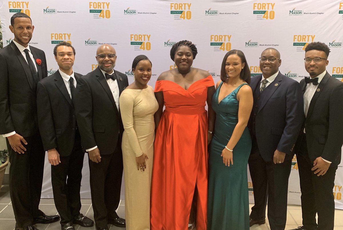 GMUBAC's tweet photo. Thanks to everyone who attended or supported the #GMUBACHonors in celebration of #BlackExcellence! The Black Alumni Chapter was honored to host our honorees and guests.  #FallIntoMason #Mason #MasonAlumni https://t.co/UCrTNV3UQN