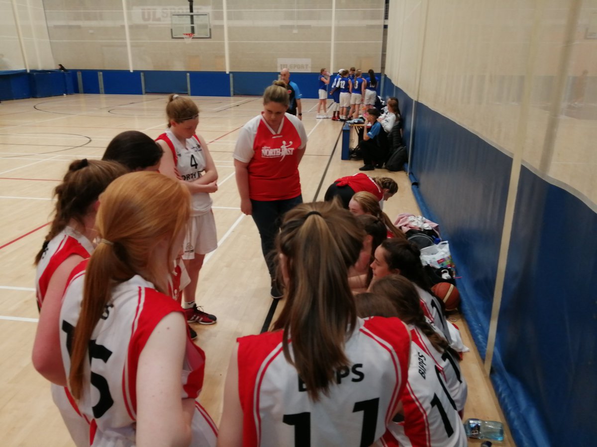 Half time South East 18 North East 26. #tomcollins <a href="/BballIrl/">Basketball Ireland</a>