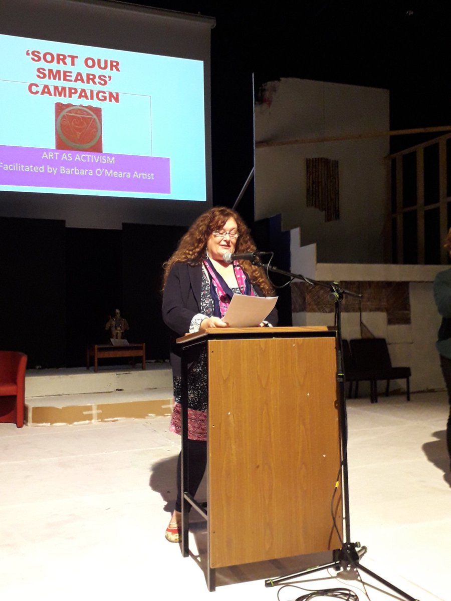 Silence_Plus's tweet photo. The golden thread of connection across projects brought Barbara OMeara into this act as activism project - sort out ours smears
#SplusV19 https://t.co/nZdAPHVffj