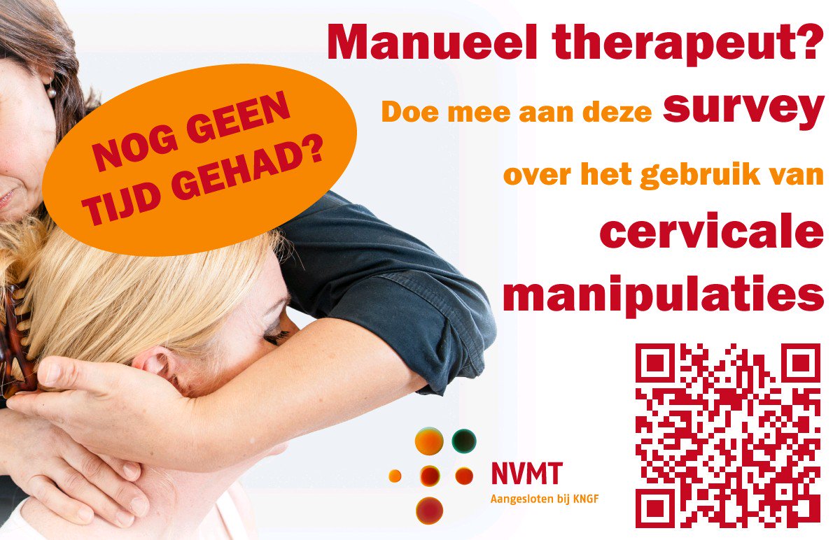Survey over het gebruik van cervicale manipulaties door Nederlandse manueel therapeuten

surveys.enalyzer.com/?pid=6c4hur3h