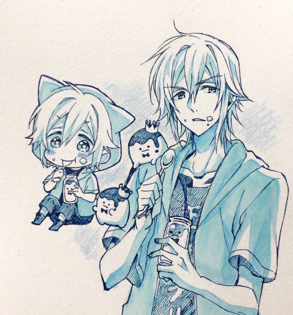 その 環くん 猫耳パーカー恋しい リプきたキャラを持てる限りの力を使 しげる のイラスト その 環くん 猫耳パーカー恋しい リプきたキャラを持てる限りの力を使 しげる のイラスト