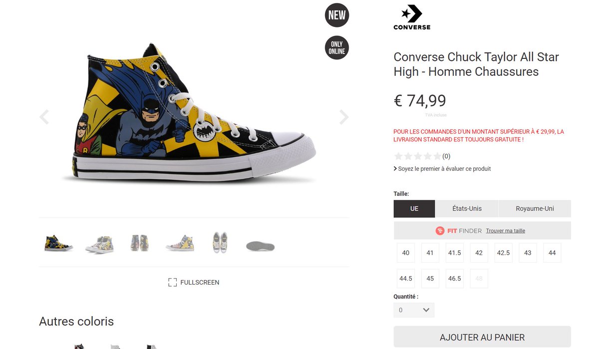 batman converse footlocker