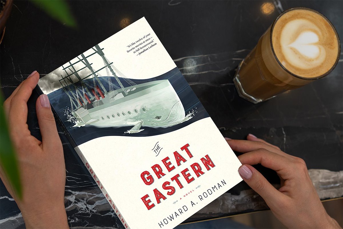 tantriclens's tweet image. The Great Eastern by @howardrodman 
For the second time in a month. 
“If one cannot enjoy reading a book over and over again, there is no use in reading it at all.” 
― Oscar Wilde