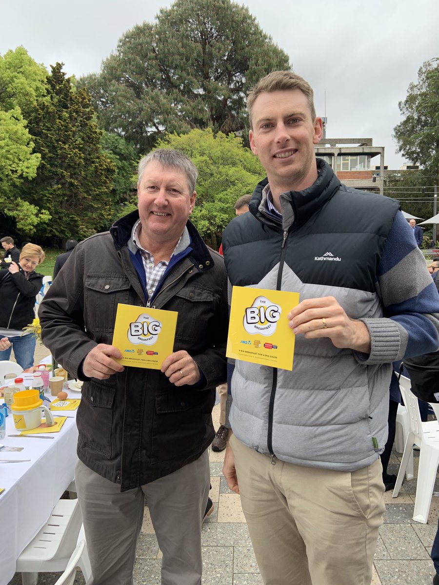 Great morning raising funds for <a href="/SmithFamily_org/">The Smith Family</a> with the inaugural Big Breakfast hosted by Pure Foods Eggs and ANZ. Thanks to everyone who attended and raised funds for this great cause.