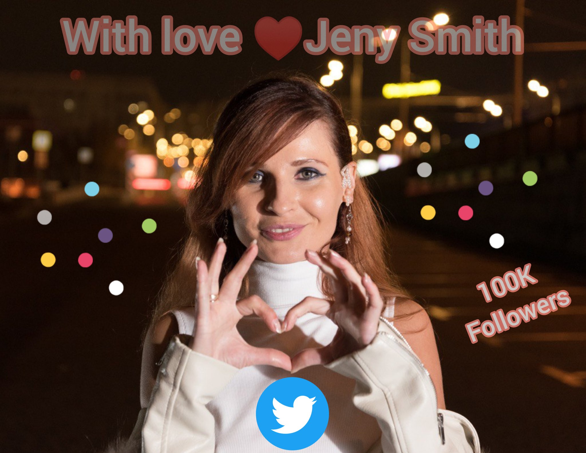 Jeny Smith a Twitteren: "WoW 😃 I want to say thanks to all m