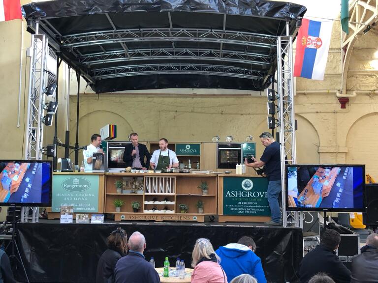 Ashgrove Kitchens (@ashgrovekitchen) on Twitter photo Tommy Browning <a href="/Lewtrenchard_/">Lewtrenchard Manor</a> takes the stage for our next demo with a #venison dish <a href="/NDfoodfest/">NorthDevonFoodFest</a> #foodies #kitchens Tommy Browning <a href="/Lewtrenchard_/">Lewtrenchard Manor</a> takes the stage for our next demo with a #venison dish <a href="/NDfoodfest/">NorthDevonFoodFest</a> #foodies #kitchens