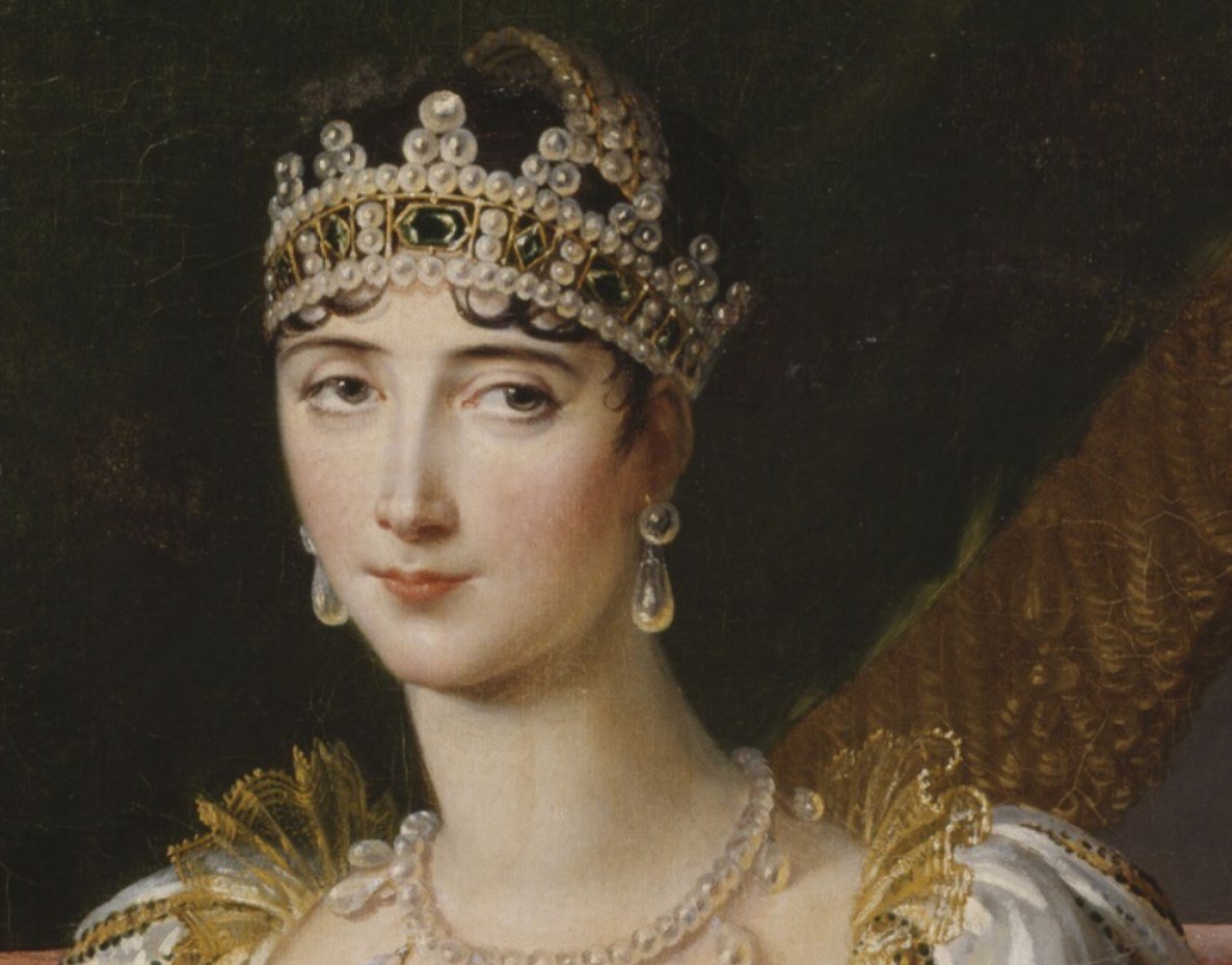 OldPortraiture's tweet photo. Born #OnThisDay in 1780: Imperial #FrenchPrincess  #PaulineBonaparte (1780-1825), Duchess of #Guastalla, sister of #Napoleon 

#Portrait by Marie-Guillemine #Benoist (1768-1826), 1808

#Bonaparte #Portraiture #Empire #FrenchArt #MarieGuillemineBenoist #WomenArtists
#Fontainebleau https://t.co/YrWvTvwhd6