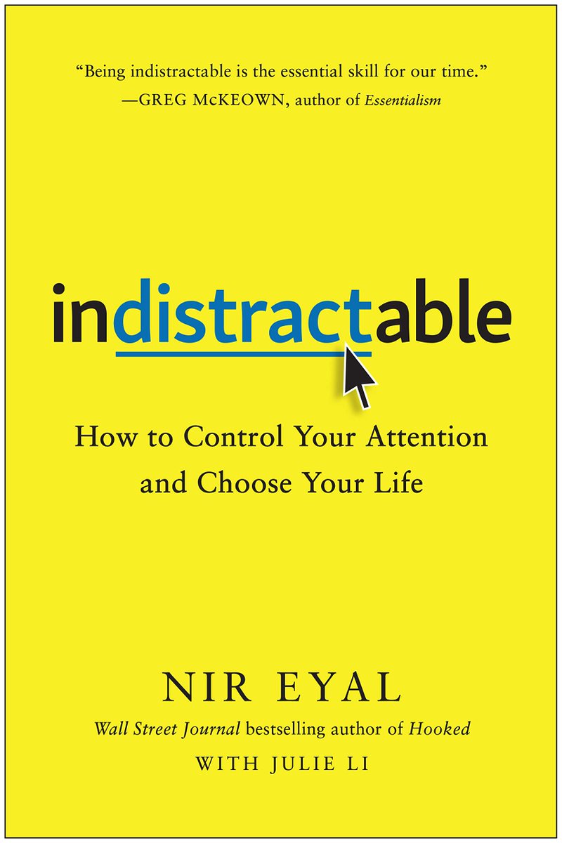 mediaherz's tweet photo. Are you distracted by anything, anytime, everywhere? 😳 If that is the case, I'd strongly recommend you to read this book called "INDISTRACTIBLE", by @nireyal 

https://t.co/ySfIqyZDiU

#productivity #personaldevelopment #business https://t.co/G9SZ4nZ7Vr
