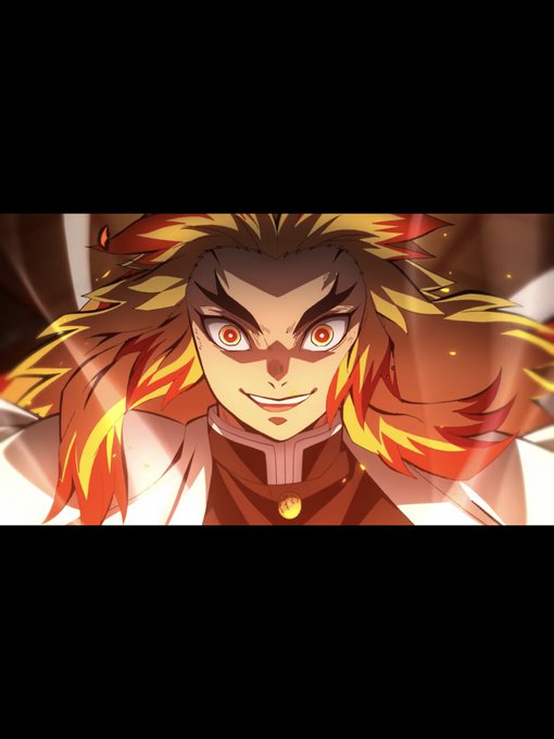 にごきちさんがTwitterに投稿した煉獄杏寿郎(鬼滅の刃)のイラスト。