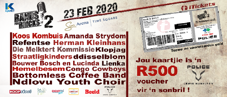 bandsforbricks's tweet photo. #BandsForBricks 2 the lineup! @GrootFM @kykNETtv
@Beeld_Nuus @bandsforbricks https://t.co/57g12R6gLb