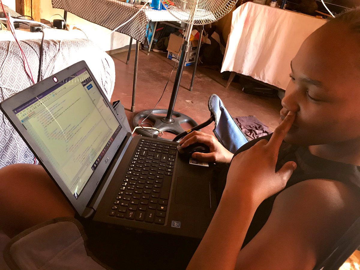 skinnyshugo's tweet photo. How she writes her code ulala. #SheCodes on #ASunday https://t.co/AoOD7ojH73