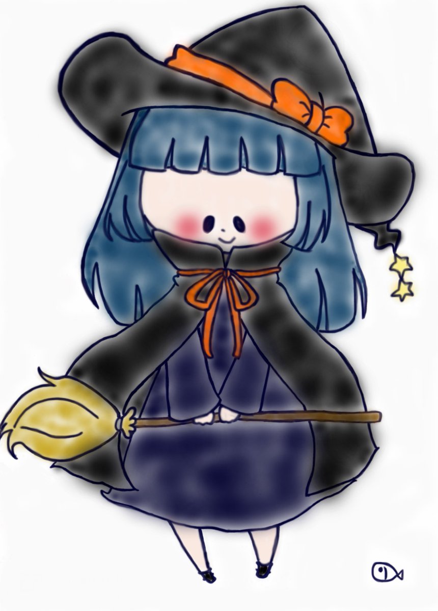 さかなさん Twitterissa Trick Or Treat イラスト ハロウィン 女の子
