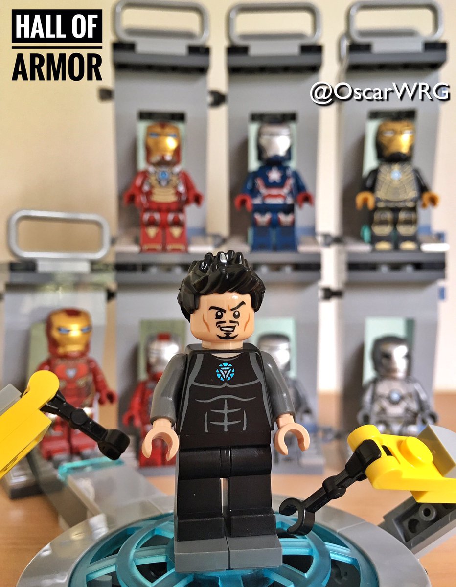 OscarWRG's tweet photo. #LEGO #Marvel #LEGOmarvel #IronMan #HallOfArmor #MarkI #MKI #MK1 #MarkV #MKV #MK5 #WarMachine #IronPatriot #WarMachineII #MarkXVII #MKXVII #MK17 #Heartbreaker #MarkXXXVIII #MKXXXVIII #MK38 #Igor #MarkXLI #MKXLI #MK41 #Bones #MarkL #MKL #MK50 @Marvel @MarvelStudios @LEGO_Group https://t.co/yBotEr41a1