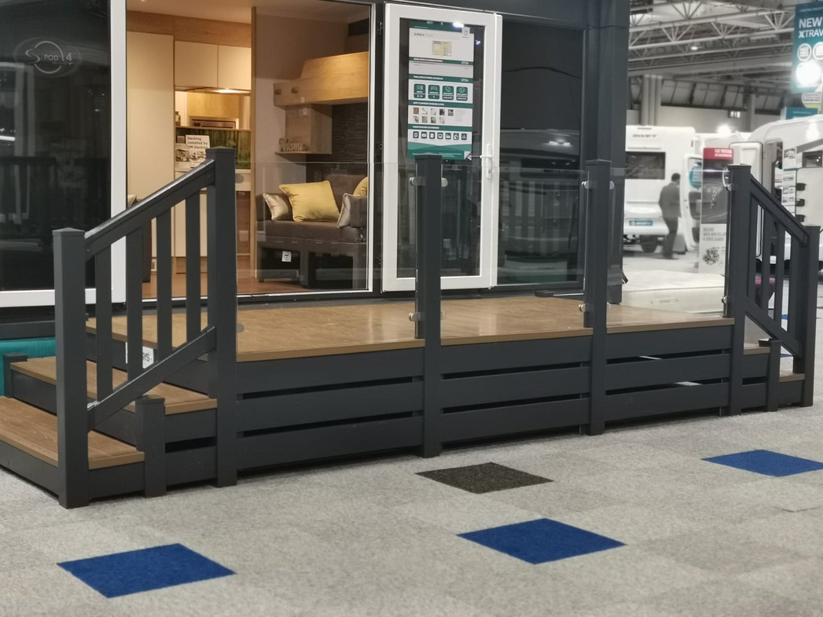 It's day 6 at the <a href="/NECCaravanShow/">MHome & Caravan Show</a> and it's also the last day too! #neccaravanshow many thanks to <a href="/swiftgroup/">Swift Group</a> <a href="/fensysleisure/">Fensys Decking without compromise</a> #holidayhome #decking #upvcdecking #lodges