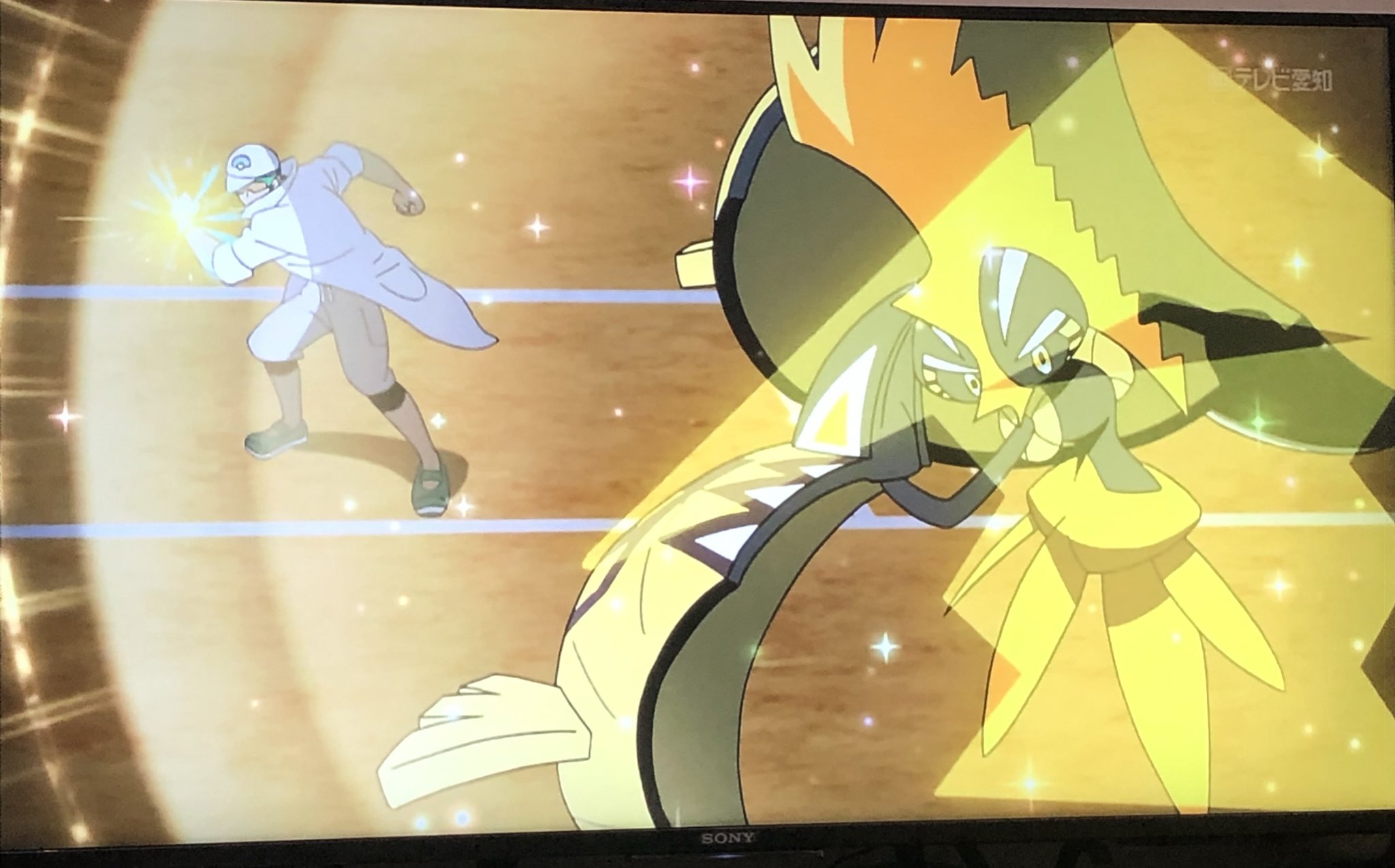 じん ネタバレミュート推奨 ククイ博士とカプ コケコは守り神しか使えないz技 ガーディアン デ アローラを サトシとピカチュウも負けじと ウツロイドの時やウラウラ島の試練にも繰り出した1000万ボルトを繰り出す この展開 まじ激アツ