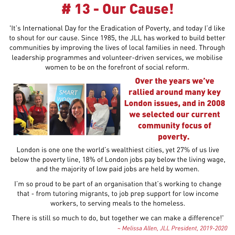 JrLeagueLondon's tweet photo. #35Cheersfor35YearsofJLL ππ€π¬π§Reason 13: Our Cause! Thanks to our community partners who make it possible!
-
#happy35thJLL #thisJLLCan #unstoppable #juniorleague #womenleaders #London #JLLCatalysts4Change #Community #civicleaders #JLLHolidayHampers #JLLBoutiquedeNoel #theLDBI https://t.co/aJwHWid05V