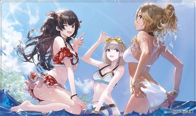 SC2019Autumn新作情報シャニマスより、「Straylight」のスリーブとプレイマットになります。イラストはモ誰様()になります! 