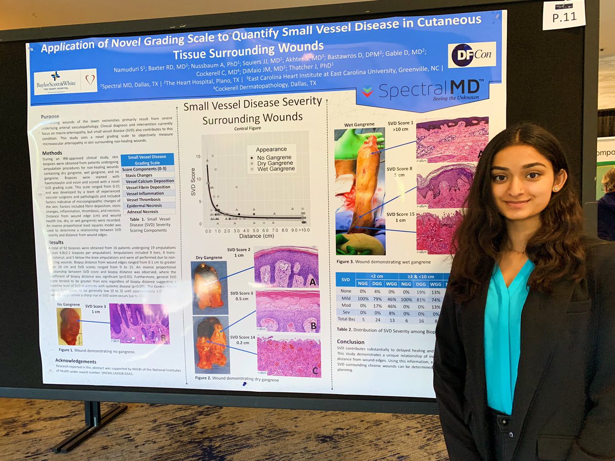srnamuduri's tweet photo. Had a great time presenting my poster with my mentor at #DFCon19 this weekend! (thanks SpectralMD) https://t.co/htJ8Pt5rD7