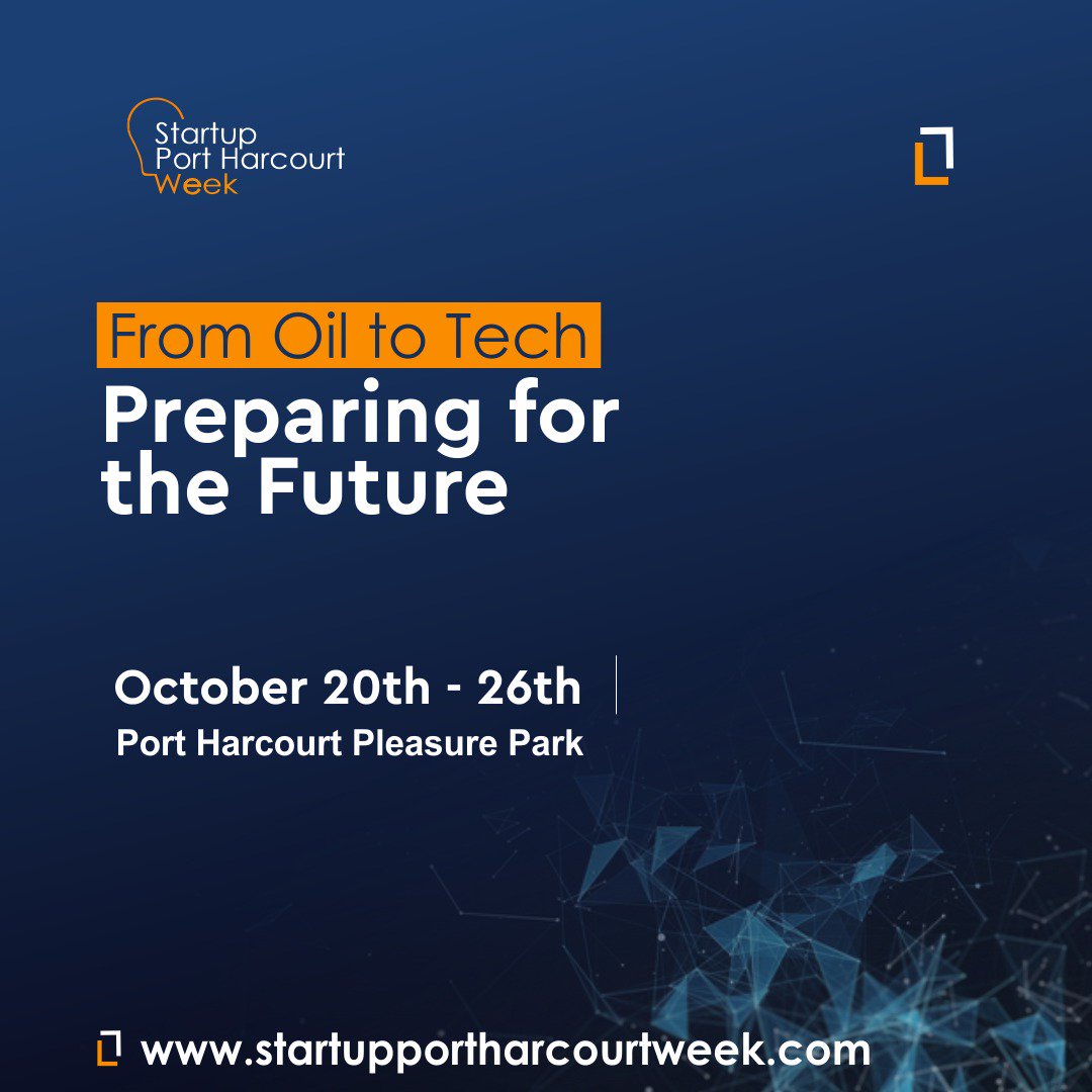 startupphweek's tweet photo. Startup Port Harcourt Week 2019 begins today with Super Startup Sunday by 3:30pm, at RIV Tech Creek, opposite Port Pleasure Park. It promises to be fun and loaded. Visit our website https://t.co/FMwerPj24D for more information. We look forward to welcoming you. https://t.co/C8MSfTc1nt