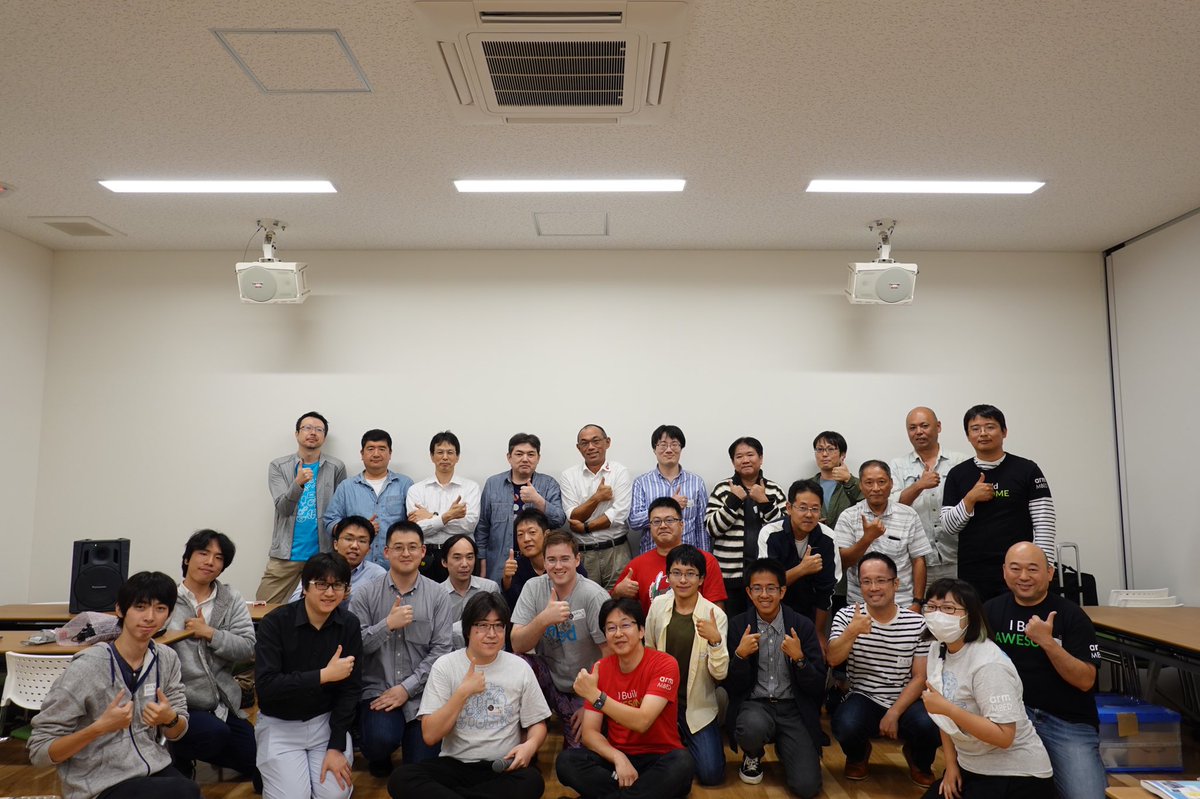 mbed_fest's tweet photo. 大変遅くなりましたが、mbed祭り 2019@秋の岡山無事に終了しましたー。 ｴｪｪｪｪﾝﾍﾞｯﾄﾞ! #mbed_fest https://t.co/3qEOOhL2yD
