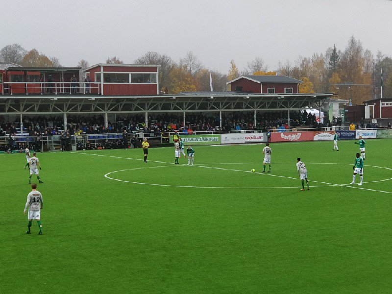 henriholli's tweet photo. IK Brage - Jönköpings Södra IF, Domnarvsvallen. #superettan #toppmatch #borlänge #groundhopping https://t.co/3NpP7RtkIQ