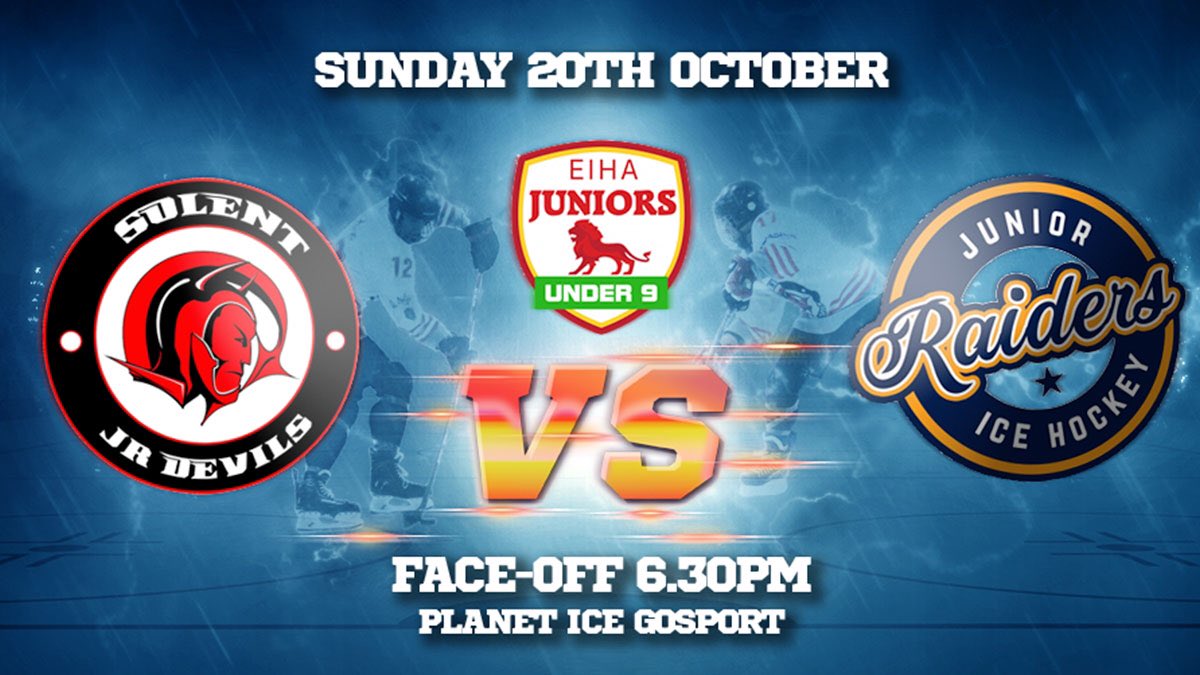 SolentJrDevils's tweet photo. The Under 15s welcome the Junior Raiders to Gosport for their home game tonight https://t.co/meCiX2LOEg