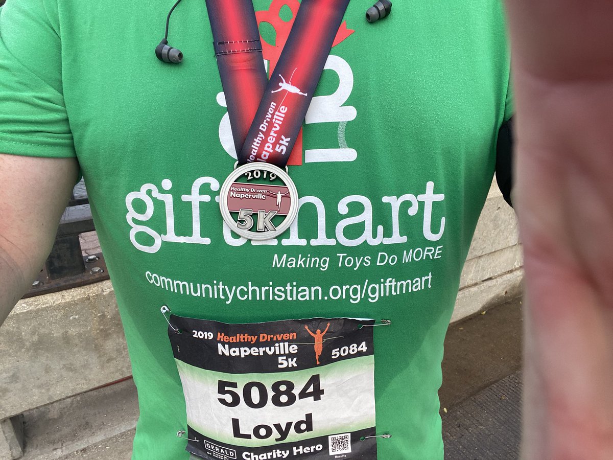 I actually did it! 5k! My heart for the Giftmart mission motivated me to get moving after over 2 decades of ‘not’. crowdrise.com/o/en/campaign/…
#Giftmart #MakingToysDoMore for #Schools